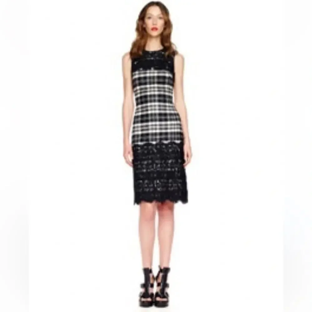 MICHAEL KORS COLLECTION Virgin Wool Midi Length Dress Size 2 NWOT